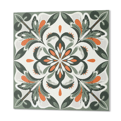 Vinyl fliesen Blumenmuster mit Blattakzenten