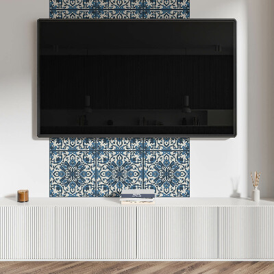 Pvc fliesen Blumen- und Blattmotiv