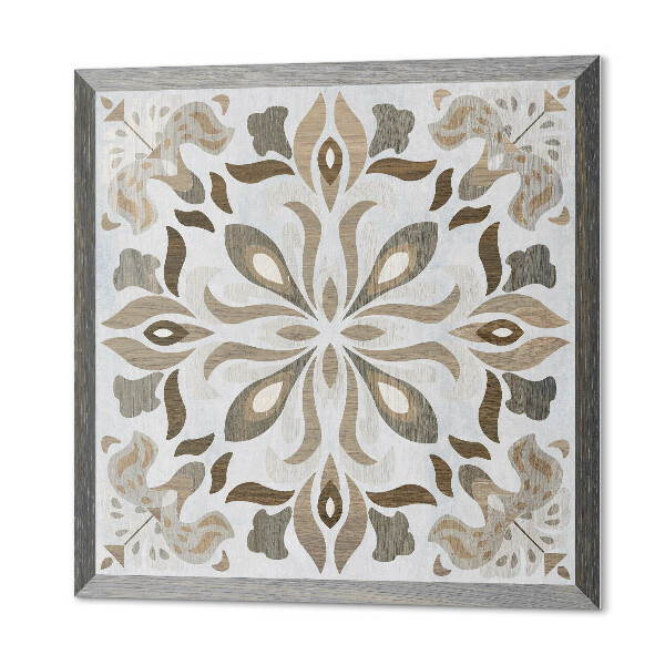 Vinyl fliesen selbstklebend Symmetrisches Blumenmuster