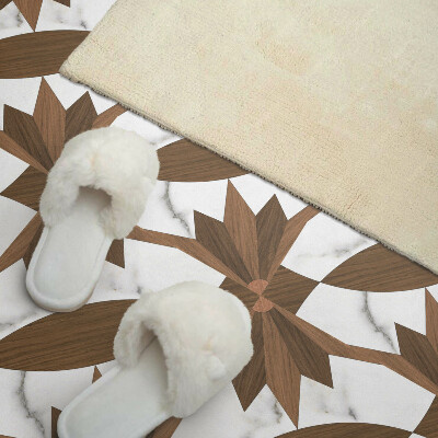 Pvc fliesen Holzmotive im geometrischen Stil