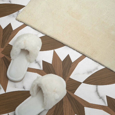 Pvc fliesen Holzmotive im geometrischen Stil