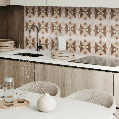 Vinyl fliesen selbstklebend Ornamentales Mosaik im unverwechselbaren Stil