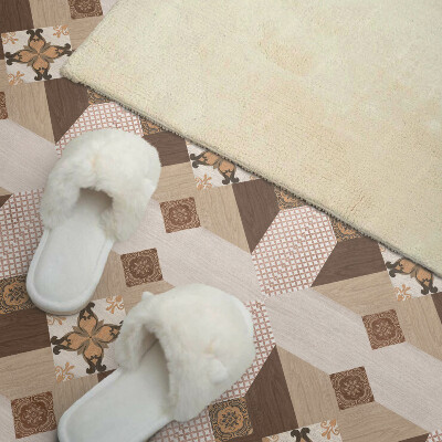 Vinyl fliesen selbstklebend Ornamentales Mosaik im unverwechselbaren Stil