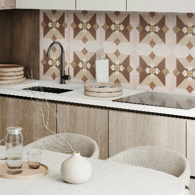 Vinyl fliesen selbstklebend Ornamentales Mosaik im unverwechselbaren Stil