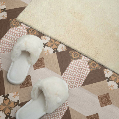Vinyl fliesen selbstklebend Ornamentales Mosaik im unverwechselbaren Stil