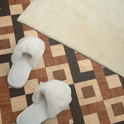Vinyl fliesen Holzformen in Geometrie