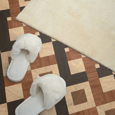 Vinyl fliesen Holzformen in Geometrie