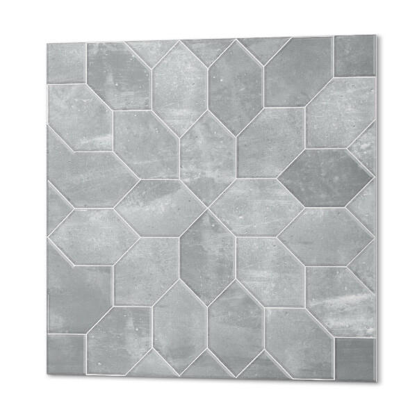 Pvc fliesen Mosaik-Sechseckmuster im modernen Stil