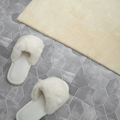Pvc fliesen Mosaik-Sechseckmuster im modernen Stil