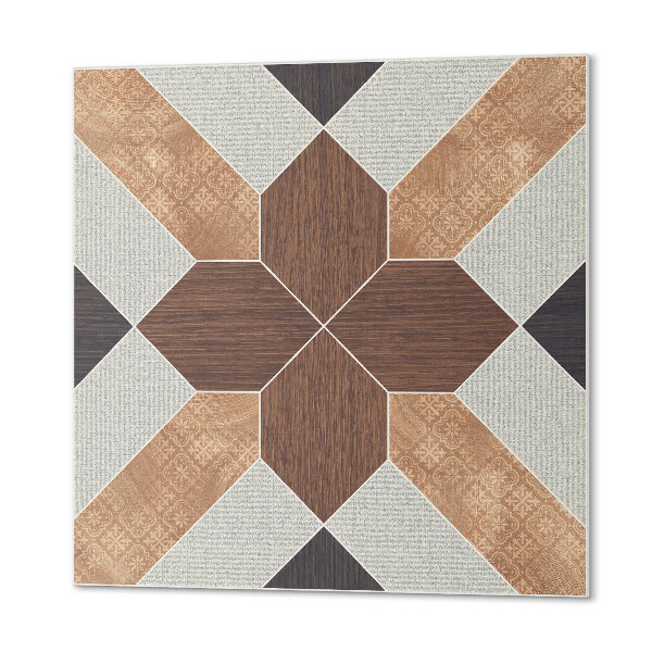 Vinyl fliesen Abstraktes geometrisches Motiv