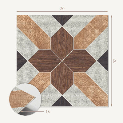 Vinyl fliesen Abstraktes geometrisches Motiv