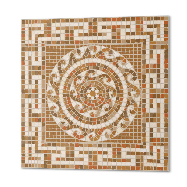 Pvc fliesen Kreisförmiges Mosaikmotiv
