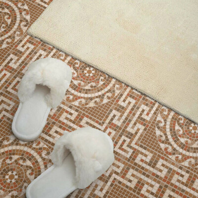 Pvc fliesen Kreisförmiges Mosaikmotiv