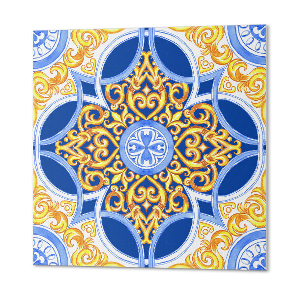 Vinyl fliesen Blumenmotiv im Design