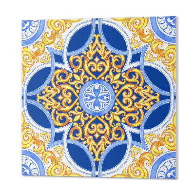 Vinyl fliesen Blumenmotiv im Design
