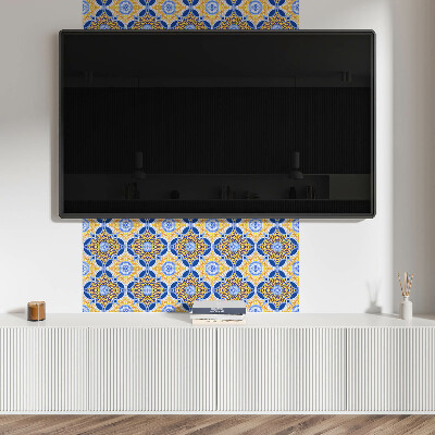 Vinyl fliesen Blumenmotiv im Design