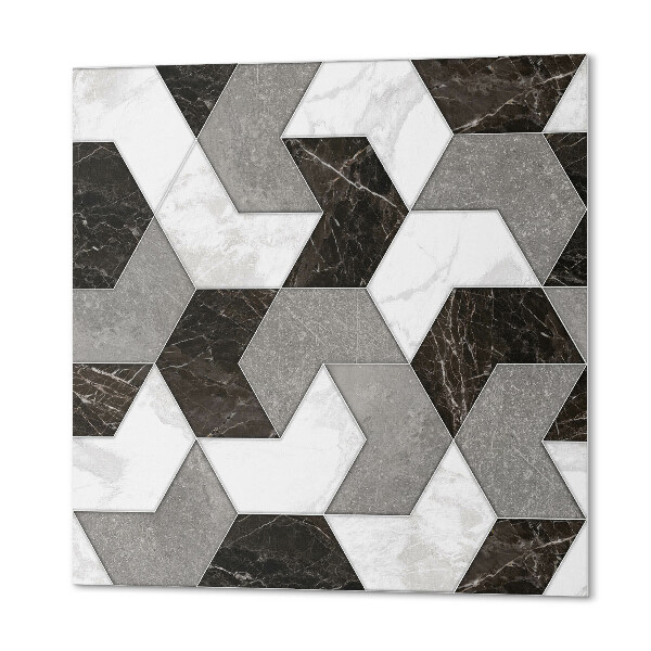 Pvc fliesen Abstrakte Formen im geometrischen Stil