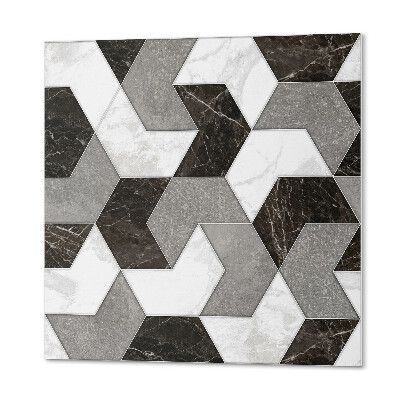 Pvc fliesen Abstrakte Formen im geometrischen Stil