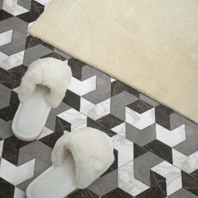 Pvc fliesen Abstrakte Formen im geometrischen Stil