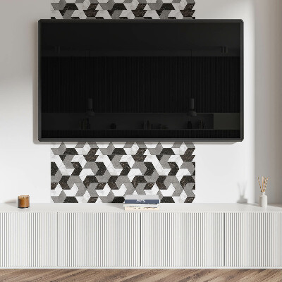 Pvc fliesen Abstrakte Formen im geometrischen Stil