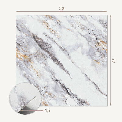 Vinyl fliesen Exquisites Marmormuster