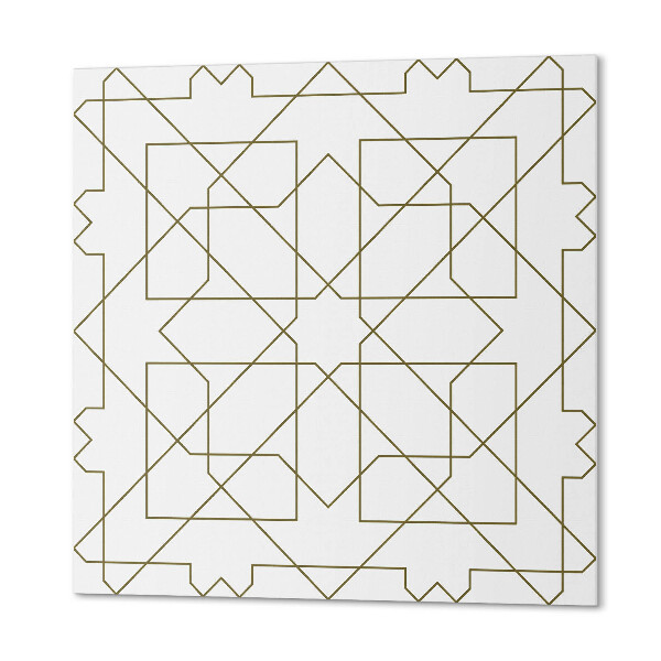 Vinyl fliesen Linienmuster in geometrischer Form
