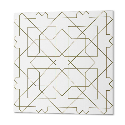 Vinyl fliesen Linienmuster in geometrischer Form