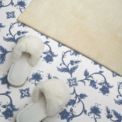 Vinyl fliesen selbstklebend Blumenmuster