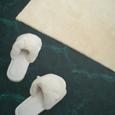 Pvc fliesen Marmor mit subtilen Adern kreieren