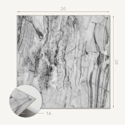 Vinyl fliesen Ein elegantes Marmormuster