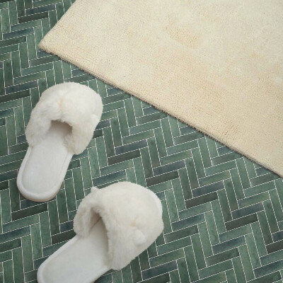 Pvc fliesen Dreidimensionale Fischgrätenstruktur