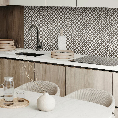 Vinyl fliesen selbstklebend Abstraktes Motiv mit geometrischen Formen