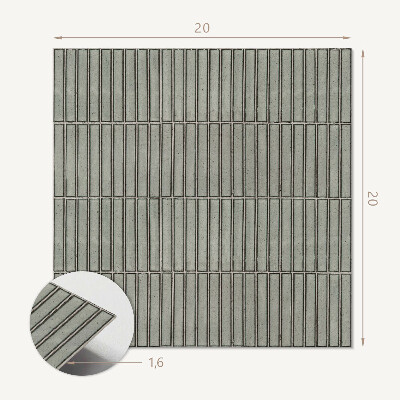 Vinyl fliesen selbstklebend Rechteckige grafische Mesh-Elemente