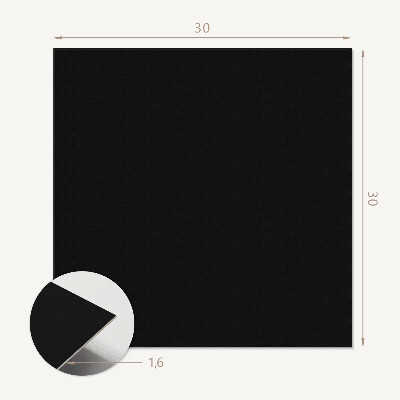 Vinyl fliesen Schwarze Farbe