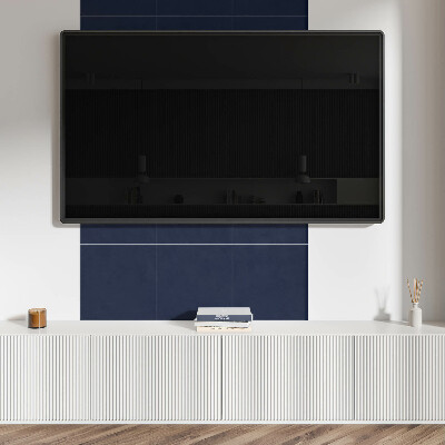 Vinyl fliesen selbstklebend Marineblaue Akzente