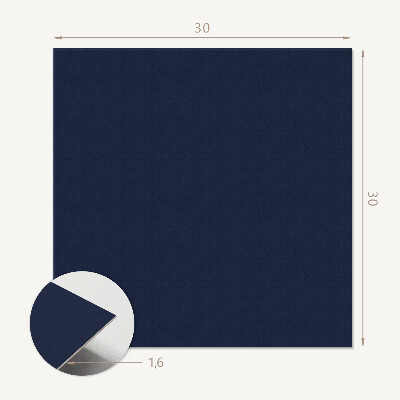 Vinyl fliesen selbstklebend Marineblaue Akzente
