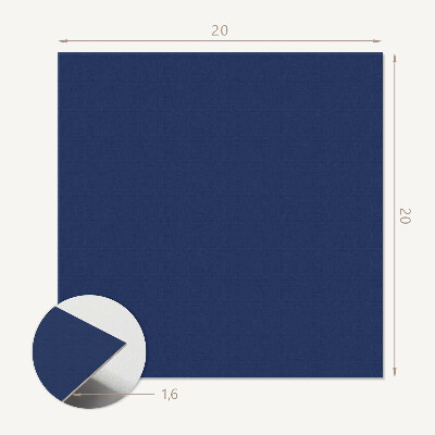 Vinyl fliesen Marineblauer Farbton
