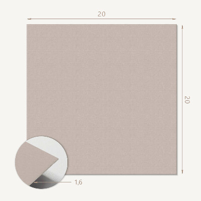 Pvc fliesen Stilvolles hellbraunes Design