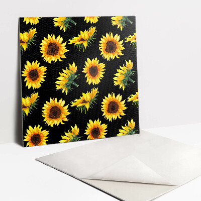 Vinyl fliesen Sonnenblumen