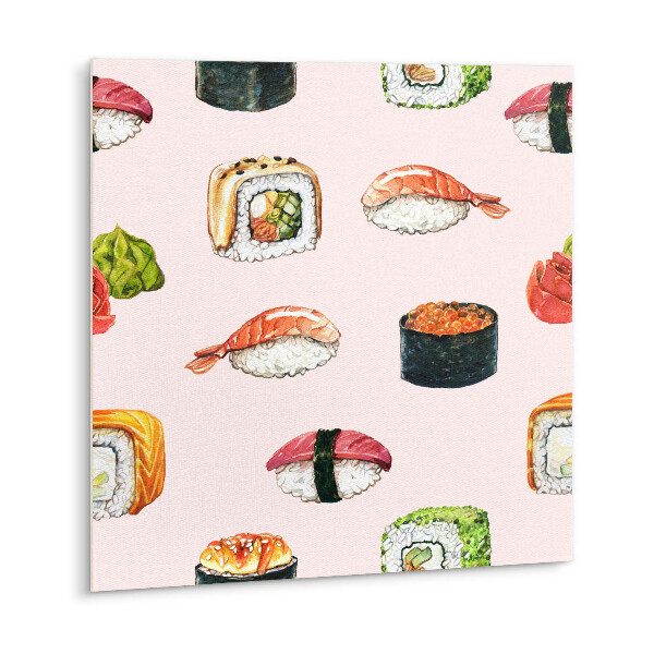 Vinyl fliesen selbstklebend Cartoon-Sushi