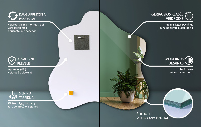 Klecksform Spiegel