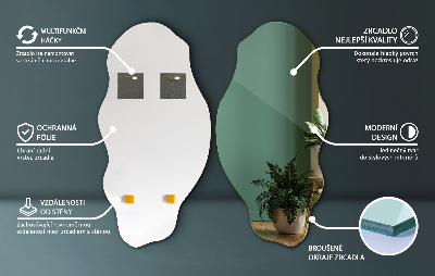 Ausgefallene spiegel modisches Accessoire