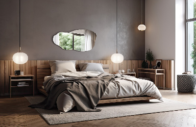 Spiegel unförmig moderner Stil