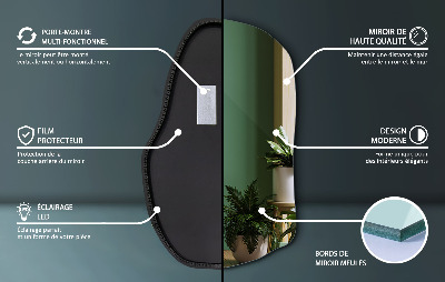 Ausgefallene spiegel mit led einzigartiger
