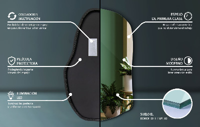 Ausgefallene spiegel mit led einzigartiger