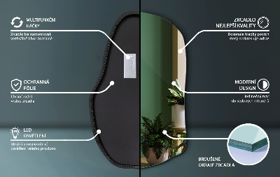 Ausgefallene spiegel mit led einzigartiger