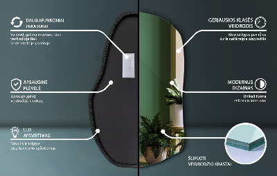 Ausgefallene spiegel mit led einzigartiger