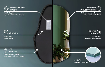 Ausgefallene spiegel mit led einzigartiger