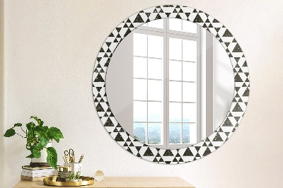 Bedruckter Spiegel Dreiecke-Geometrie
