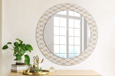 Spiegel mit Aufdruck Orientalische Blume